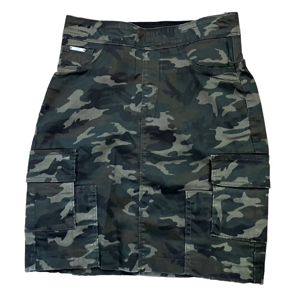Coco + Carmen Camo Cargo Skirt S Polyester/Spandex Blend